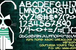 Aboki Dreadlock Jam Suya: A Bold Typeface for High-Impact Campaigns