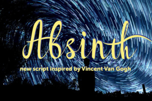 Absinth: A Hand-Painted Typeface for Authentic Brand Identity