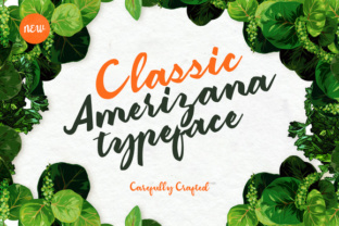 Amerizana: A Handwritten Script Amp for Editorial Design