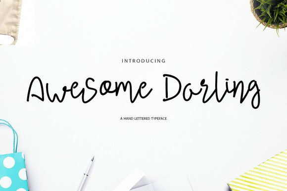 Awesome Darling: The Goofy Script Font That Boosts Campaign Clarity