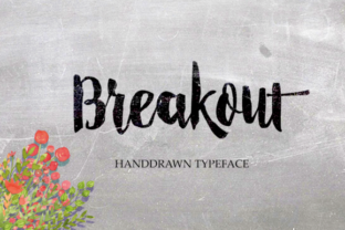 Breakout Typeface Review: A Bold Script for Campaign Visuals