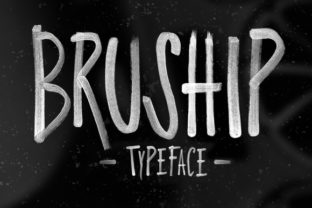Bruship: A Handdrawn Script Font for Modern Web Design