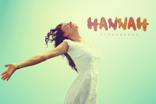 Hannah: A Water-Paint Script Font for Elegant Web Design
