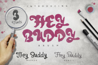 Hey Buddy: The Friendly Typeface for Authentic Brand Identity