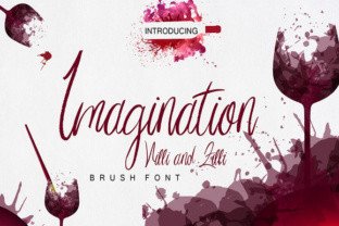Imagination: A Brush Font for Editorial Design