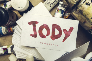 Jody Typeface: Elevating Editorial Design with an Acrylic Script Feel