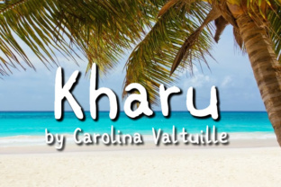 Kharu Handwritten Font Review: A Designer’s Take on Carolina Valtuille’s Script Amp