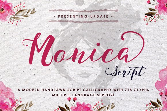 Monica Font Review: A Modern Script for Elegant Brand Identity