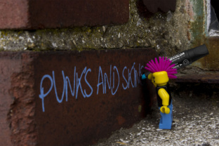 Punks and Skins: The Edgy Typeface for Campaigns That Demand Attention