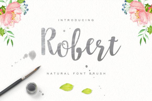 Robert: The Hand-Painted Font That Elevates Your Brand Identity