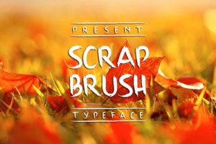 Scrap Brush: The Handwritten Typeface for Modern Web Design