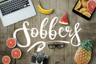 Sobbers Typeface: The Handcrafted Touch Your Brand Needs