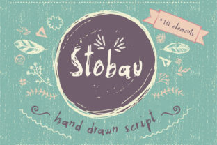 Stobau: The Modern Script Typeface for Scroll-Stopping Campaigns